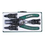 Jogo De Alicates Para Aneis De Retenção Com 6 Peças - St09251sj - Sata Cooper Tools