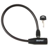 Cadeado Para Bicicleta Com Chave 8mm X 40cm - 7015 - Brasfort Brasfort