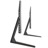 Suporte De Mesa Para Tv De 32" A 65" Com Ajuste De Altura Preto - Stand100-pr - Multivisão Multivisao