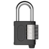 Cadeado De Zamac Com Segredo Preto Fosco 40mm - 57504 - Stam Stam