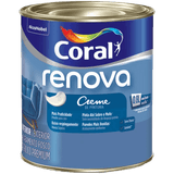Tinta Creme Renova 800ml Branca - 5299826 - Coral Coral