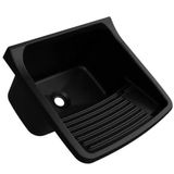 Tanque Plástico Para Lavar Roupa 22 Litros Preto - Tq0/scpr1 - Astra Astra