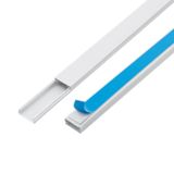Canaleta Sem Divisória 20x10mm 2 Metros Com Adesivo - 3318 - Fame Fame