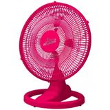 Ventilador Oscilante De Mesa E Parede Rosa 50cm Bivolt 170 Watts - 675421 - Ventidelta Venti-delta