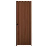 Porta Sanfonada Relevo Mogno 210x90cm - 921.46 - Plasbil Plasbil