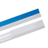Canaleta Plástica Com Adesivo 20x10x0,6mm De 2 Metros - 0600100047 - Force Line Force Line