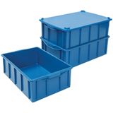Caixa Plástica Azul 21x39x62cm - 901011200203 - Marfinite Marfinite