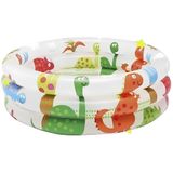 Piscina Inflável Redonda 61x22cm Com Desenho De Dinossauro 28 Litros - 57106 - Intex Intex