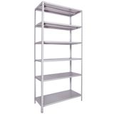 Estante De Aço Desmontável Com 6 Prateleiras 195x92x30cm - Ep-6ar - Pandin Pandin