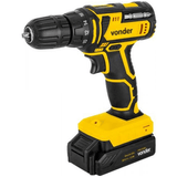 Parafusadeira E Furadeira Com Bateria De 3/8" Com 20 Volts Pfv020 - 6001020000 - Vonder Vonder
