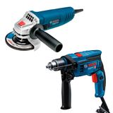 Furadeira Gsb-13re 110 Volts 750 Watts + Esmerilhadeira Gsw 850 220 Volts 850 Watts - 06012b75e0-000 - Bosch Bosch