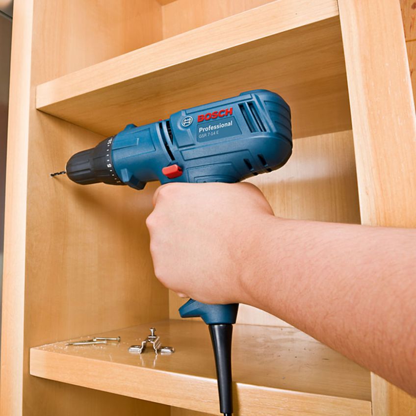 Parafusadeira/furadeira Gsr 7-14e 400 Watts 220 Volts + Bolsa - 06014470e2000 - Bosch Bosch - imagem 3