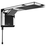 Chuveiro Acqua Duo Flex Black Preto E Cromado 127 Volts 5500 Watts - 7510118 - Lorenzetti Lorenzetti