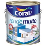 Tinta Acrílica Rende Muito Fosco 3,6 Litros - Coral Coral
