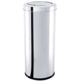 Lixeira Inox Com Tampa Basculante 40,5 Litros - 3032/205 - Brinox Brinox