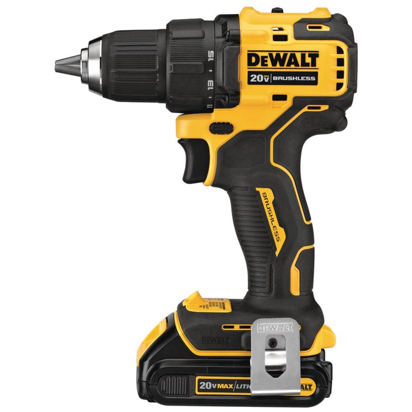Parafusadeira Furadeira 1/2" 20 Volts Max Xr + Bolsa - Dcd708d2 - Dewalt Dewalt - imagem 3