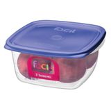 Pote Quadrado Cores Sortidas 1900ml - 130/6 - Sanremo Sanremo