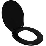 Assento Sanitário Almofadado Slim Preto - Taj/as*br1 - Astra Astra