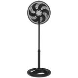 Ventilador De Coluna Turbo Com 6 Pás 30cm Preto 220 Volts Premium - 8234 - Ventisol Ventisol