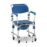 Cadeira de Banho em Alumínio até 150 Kg Assento 42 cm D60 Dellamed