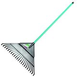 Vassoura Plástica Para Jardim 22 Dentes - Pr6805 - Pincéis Atlas Pinceis Atlas