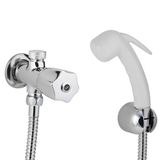 Ducha Higiênica Com Derivador C50 Metal Com Gatilho Abs Branco - 2300936 - Rieti Rieti