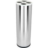 Lixeira Para Copos De Água Em Inox Com Tampa Plástica - E20b - Jsn Jsn