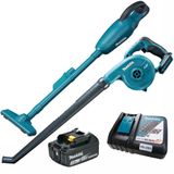 Kit Aspirador De Pó 30 Watts + Soprador A Bateria 18 Volts + Bateria 3.0ah E Carregador - Kitdcl180+dub - Makita Makita