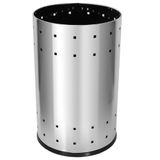 Lixeira Telada De Aço Inox 36 Litros - B10 - Jsn Jsn