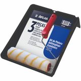 Kit De Pintura Antirrespingo Com 03 Peças - 2003 - Pinceis Atlas Pinceis Atlas