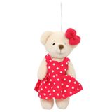 Mini Urso 15cm 1 Unidade Sortido - 1053358 - Cromus Cromus