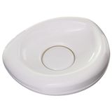 Saboneteira Plástica De Mesa Branca - Kbb1/sb - Astra Astra
