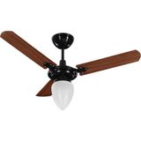 Ventilador De Teto Pera New 3 Pás Preto 110v - 51010739 - Tron Tron