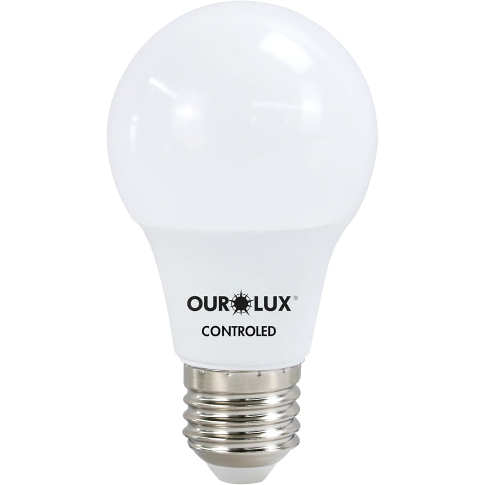 Lampada Controled Sensor De Presença 9w 6500k Ourolux