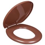 Assento Almofadado Oval Marrom Mr1 - Tpk/as - Astra Astra