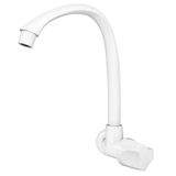 Torneira Para Cozinha De Parede Bica Alta Móvel Orbe 1/2"-3/4" Branca - 300000467 - Tigre Tigre