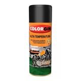 Tinta Spray Preto De Alta Temperatura 350 Ml - 5722 - Colorgin Sherwin Williams
