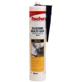 Silicone Neutro Preto 260ml - 600696 - Fischer Fischer