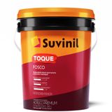 Tinta Acrílica Toque Fosco Interno E Externo Branco Neve - 20 Litros - Suvinil Suvinil