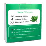 Cápsula De Solo Inteligente De Sálvia Officinalis - Substrato, Nutrientes E Sementes. Refil Para Horta Inteligente. - Cap-sav-v01 - Brota Brota