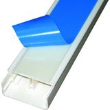 Canaleta 20x12x2000 Com Divisória E Adesivo - 30801adx - Pial Pial