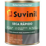 Tinta Esmalte Brilhante Seca Rápido 900ml Branco - 53703721 - Suvinil Suvinil