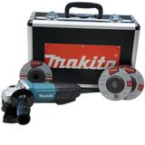 Esmerilhadeira Angular 115mm 220v Com Maleta De Aluminio - Ga4534kx-220v - Makita Makita