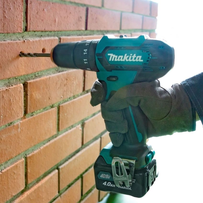 Kit Parafusadeira E Furadeira De Impacto + Aspirador De Pó Com Carregador E Bateria 12 Volts - Kithp333+cl106 - Makita Makita - imagem 3