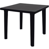 Mesa Eco Quadrada Sancho Preta Em Polipropileno - 92313009 - Tramontina Tramontina