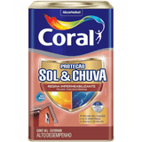 Resina Impermeabilizante De Proteção Contra Sol E Chuva Cerâmica Ônix Com 18 Litros - Coral Coral