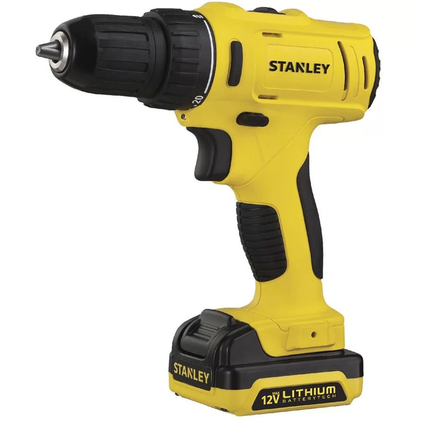 Combo Parafusadeira Furadeira De Impacto + Parafusadeira De Impacto 12 Volts + Maleta De Alumínio - Schi121s2fk - Stanley Stanley - imagem 3