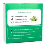 Cápsula De Solo Inteligente De Salsa Hortense - Substrato, Nutrientes E Sementes. Refil Para Horta Inteligente. - Cap-sal-v01 - Brota Brota