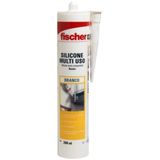 Silicone Neutro Branco 260ml - 600694 - Fischer Fischer