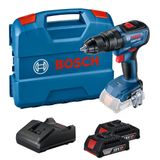 Parafusadeira/furadeira De Impacto Gsb 18 Volts + 2 Baterias De 18 Volts + Carregador + Maleta - 06019h51e0000 - Bosch Bosch